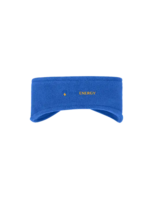 Royal Stretch Fleece Headband w/PennEnergy Logo