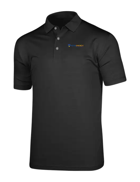 Callaway Vibrant Black Ventilated Polo w/PennEnergy Logo