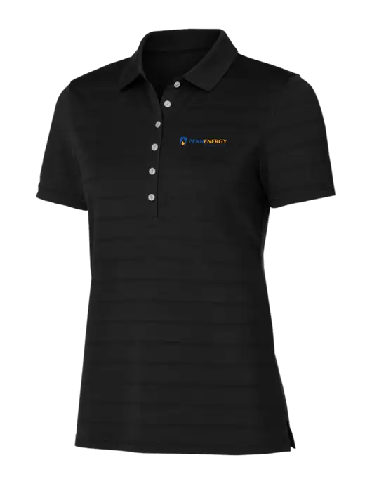 Callaway Womens Black Ventilated Polo w/PennEnergy Logo