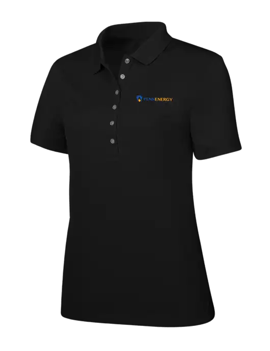 Callaway Womens Ottoman Black Polo w/PennEnergy Logo