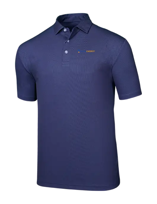 Callaway Birdseye Navy Polo w/PennEnergy Logo
