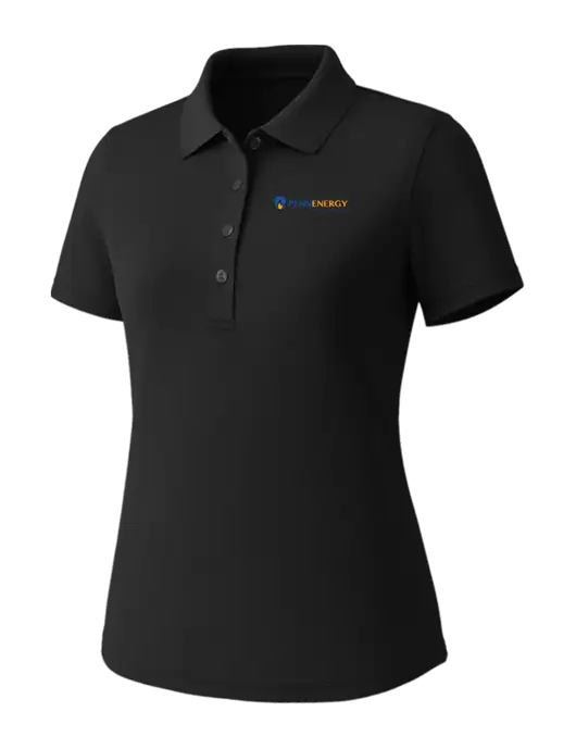Callaway Womens Core Black Performance Polo w/PennEnergy Logo