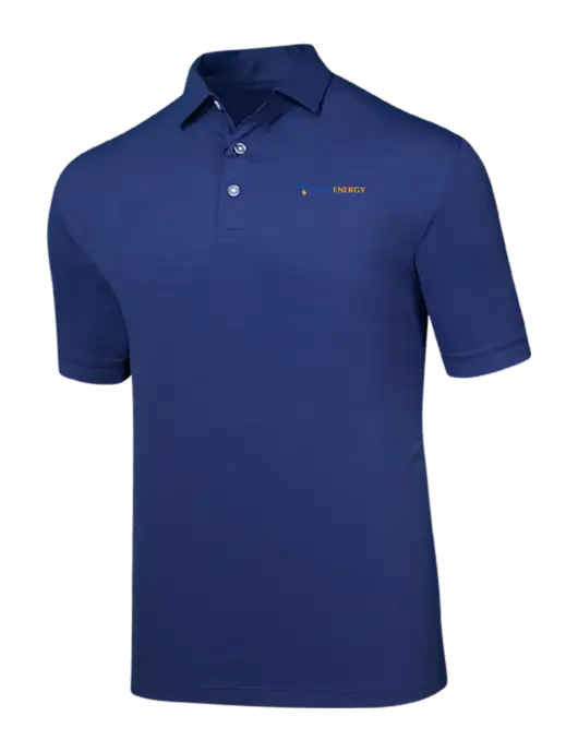 Callaway Navy Fashion Tonal Polo w/PennEnergy Logo
