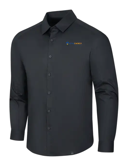 OGIO Black Commuter Woven Shirt w/PennEnergy Logo