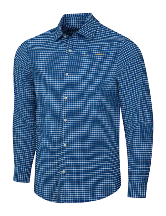 Navy/White City Stretch Shirt w/PennEnergy Logo