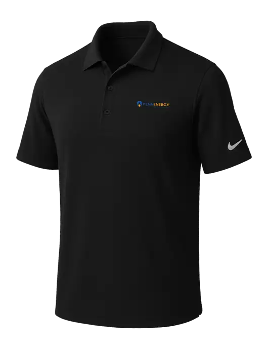 NIKE Black Dri-Fit Micro Pique Polo w/PennEnergy Logo