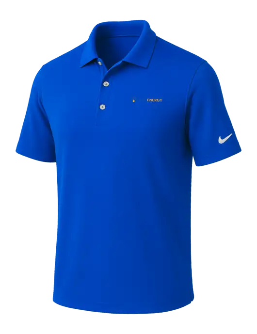 NIKE Royal Dri-Fit Micro Pique Polo w/PennEnergy Logo