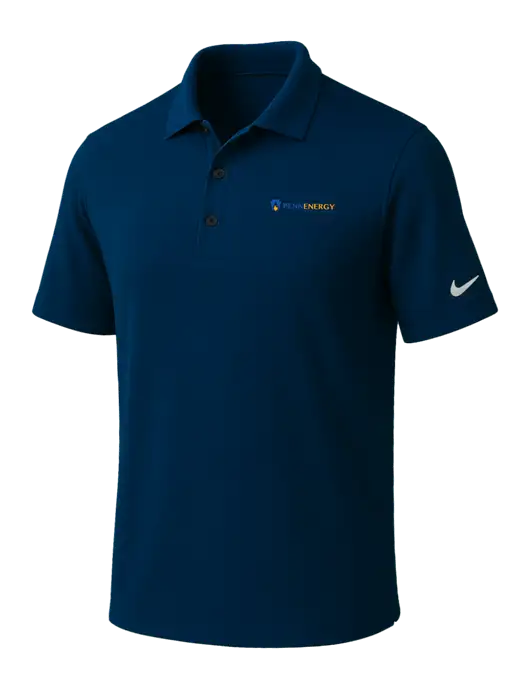 NIKE Navy Dri-Fit Micro Pique Polo w/PennEnergy Logo