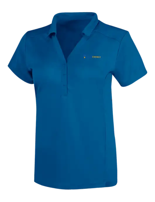 OGIO Royal Blue Womens Framework Polo w/PennEnergy Logo