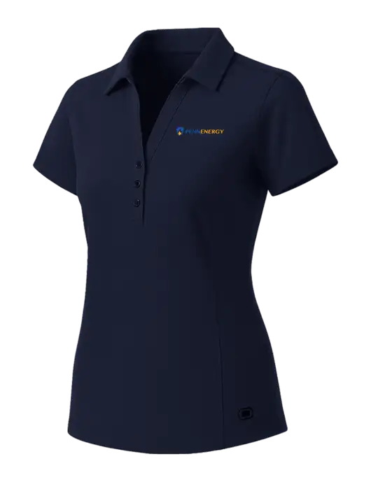 OGIO Womens Navy ONYX Polo w/PennEnergy Logo