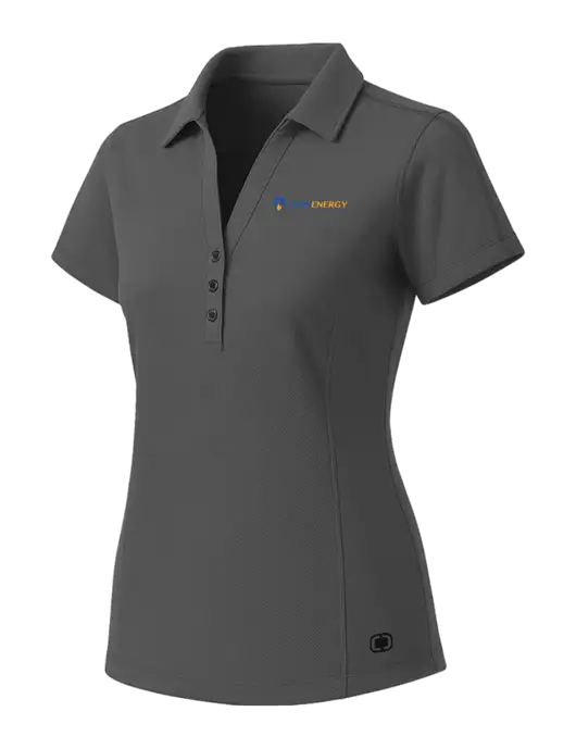 OGIO Womens Medium Grey ONYX Polo w/PennEnergy Logo