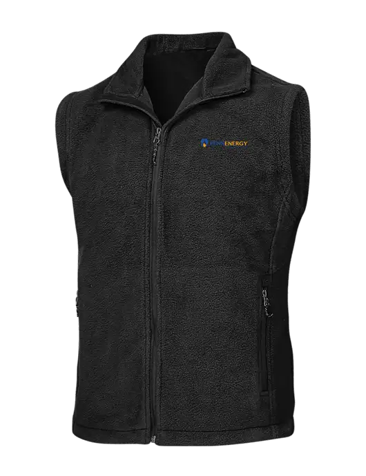 Black Fleece Vest w/PennEnergy Logo