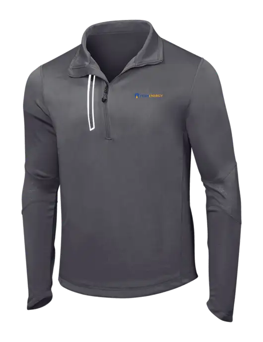 OGIO Gear Grey Endurance Fulcrum 1/4 Zip w/PennEnergy Logo