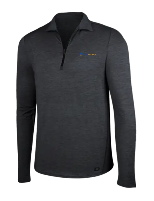 OGIO Blacktop Heather Endurance Force 1/4 Zip w/PennEnergy Logo