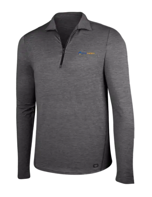 OGIO Gear Grey Heather Endurance Force 1/4 Zip w/PennEnergy Logo