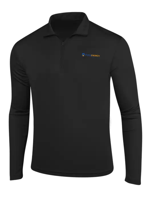 Black PosiCharge Competitor 1/4 Zip Pullover w/PennEnergy Logo