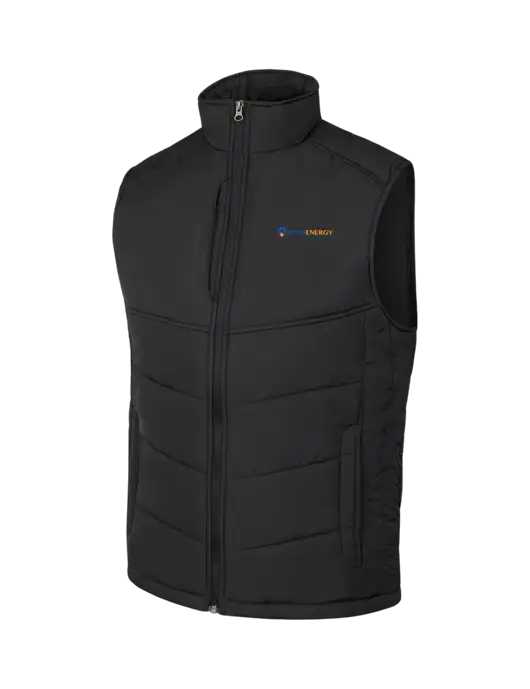 Black/Black Puffy Vest w/PennEnergy Logo