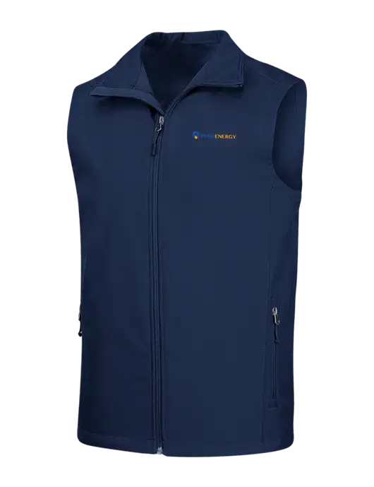 Navy Core Soft Shell Vest w/PennEnergy Logo