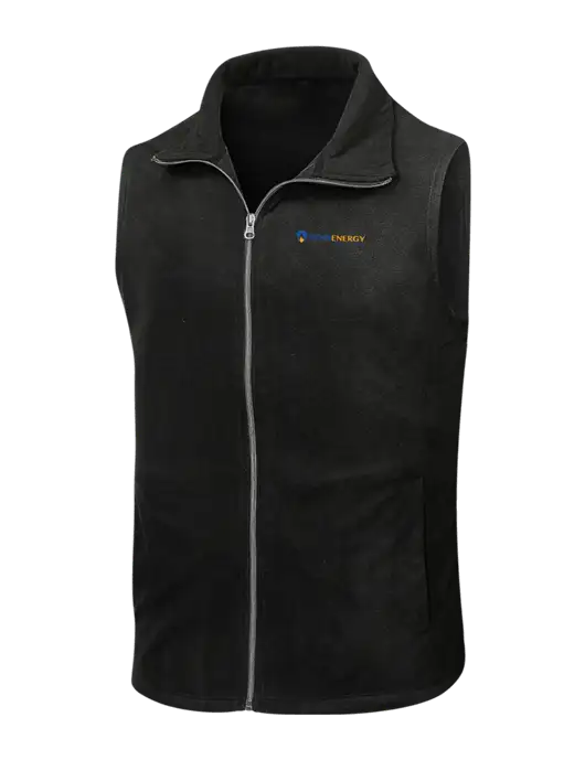 Black Microfleece Vest w/PennEnergy Logo