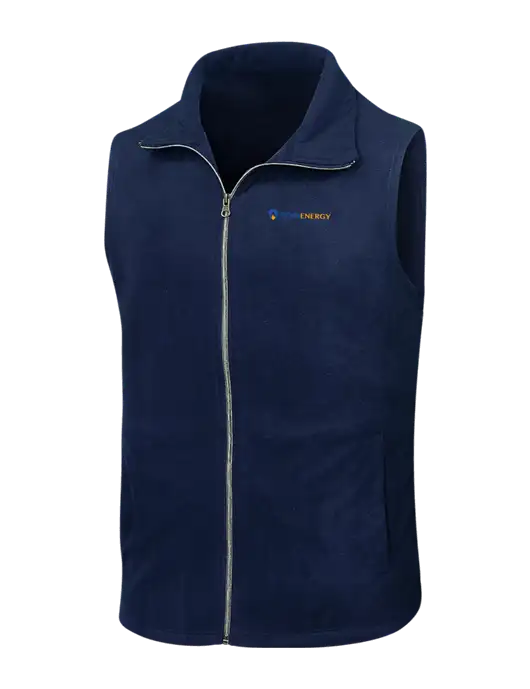 Navy Microfleece Vest w/PennEnergy Logo