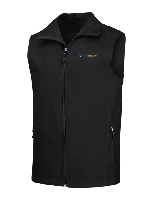 Black Core Soft Shell Vest w/PennEnergy Logo