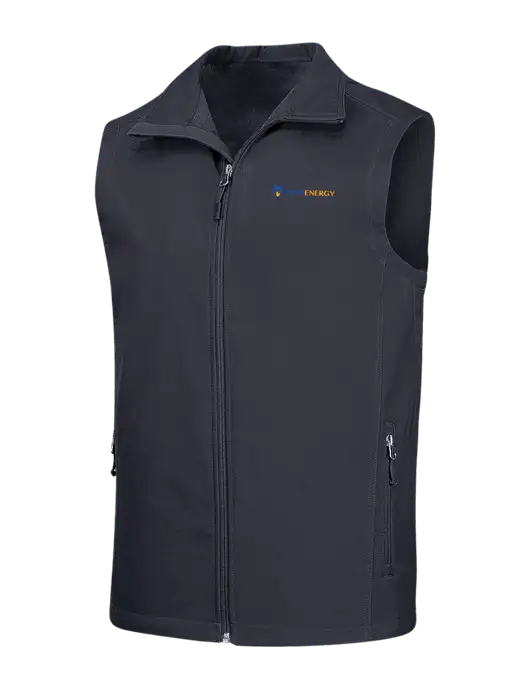 Dark Grey Core Soft Shell Vest w/PennEnergy Logo