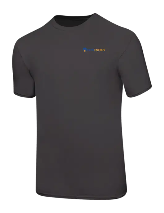 Ring Spun Charcoal 4.5 oz T-Shirt w/PennEnergy Logo