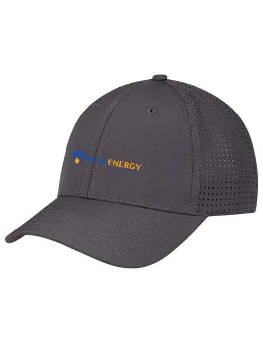 Charcoal Performance Stretchable Cap Hook & Loop w/PennEnergy Logo