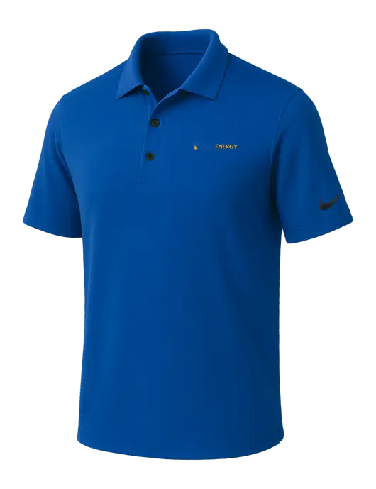 NIKE Dark Royal Dri-Fit Micro Pique Polo w/PennEnergy Logo