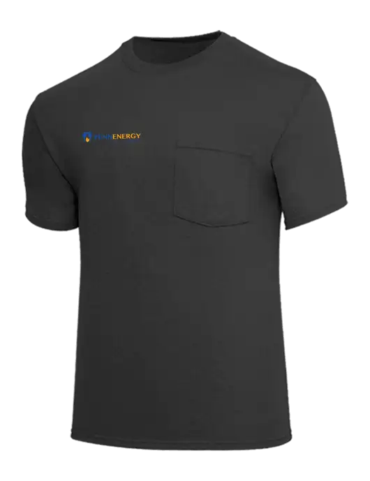Core Blend Charcoal Grey Pocket T-Shirt w/PennEnergy Logo