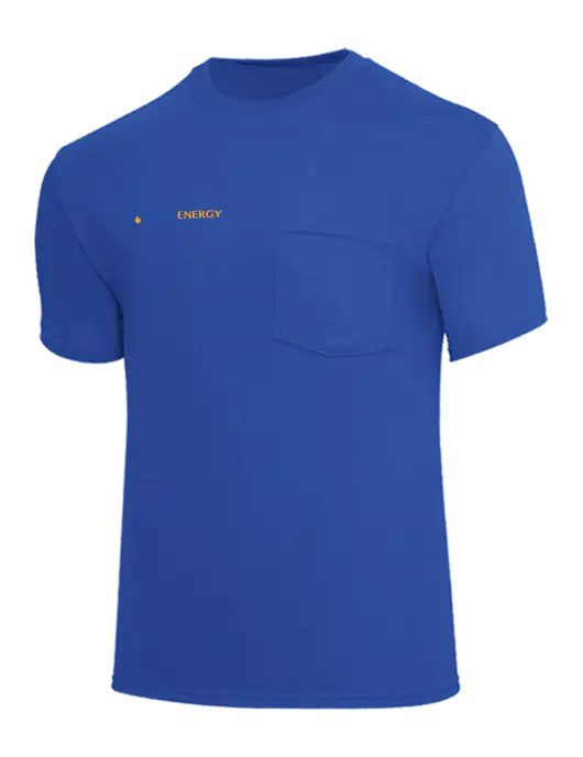 Core Blend Royal Pocket T-Shirt w/PennEnergy Logo