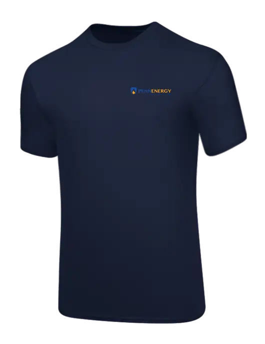 Core Blend Navy T-Shirt w/PennEnergy Logo