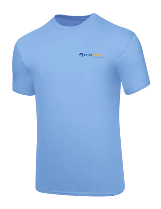 Core Blend Light Blue T-Shirt w/PennEnergy Logo