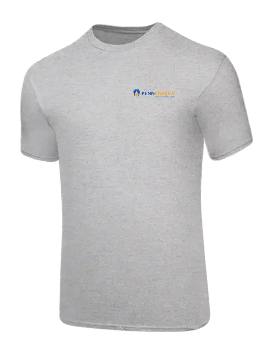 Core Blend Light Grey Heather T-Shirt w/PennEnergy Logo