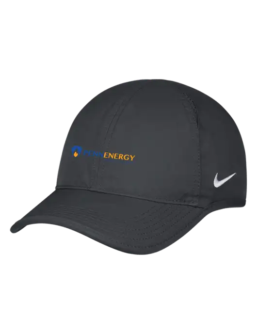 Nike Charcoal Featherlight Cap w/PennEnergy Logo