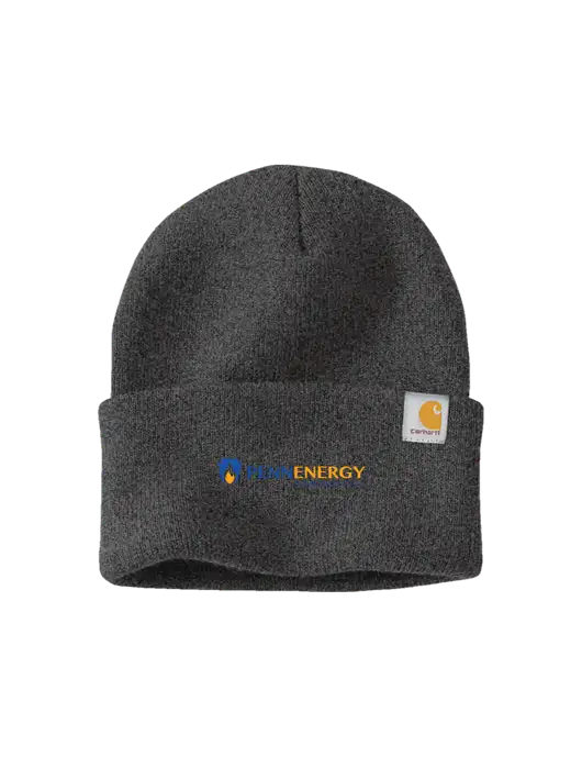 Carhartt Dark Grey Watch Cap 2.0 w/PennEnergy Logo