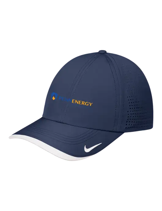 Nike Navy/White Dri-FIT Perforated Performance Cap w/PennEnergy Logo