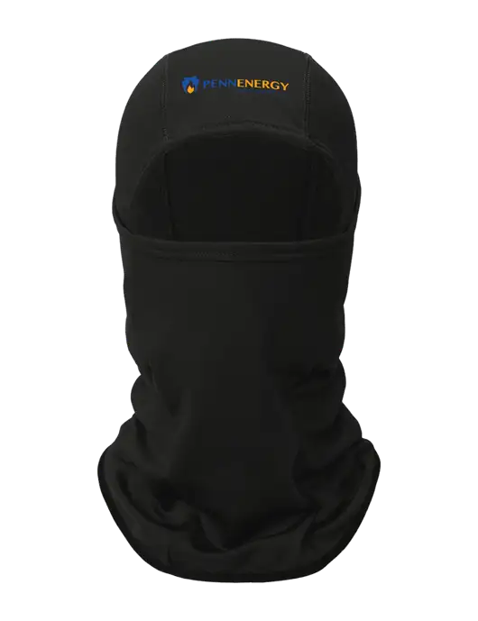 Black CornerStone Smooth Fleece Face Mask w/PennEnergy Logo