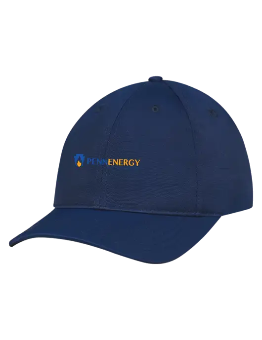 Navy Nylon Twill Performance Cap w/PennEnergy Logo