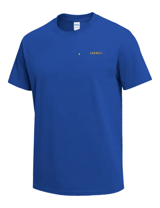 Dark Royal Heavyweight 6.1 oz T-Shirt w/PennEnergy Logo