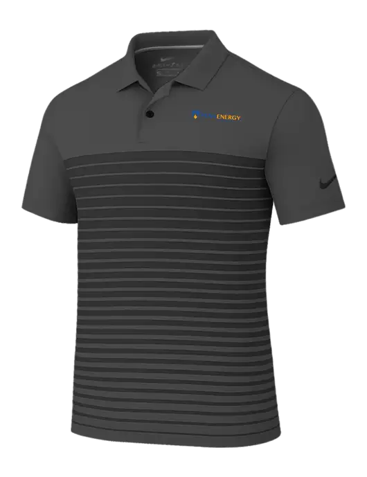 Nike Dark Grey Dri-FIT Vapor Block Polo w/PennEnergy Logo