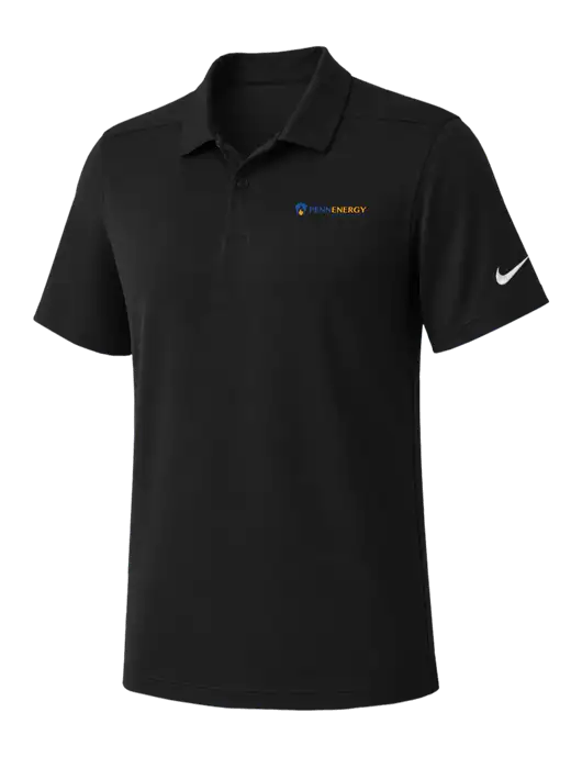 Nike Black Dry Essential Solid Polo w/PennEnergy Logo