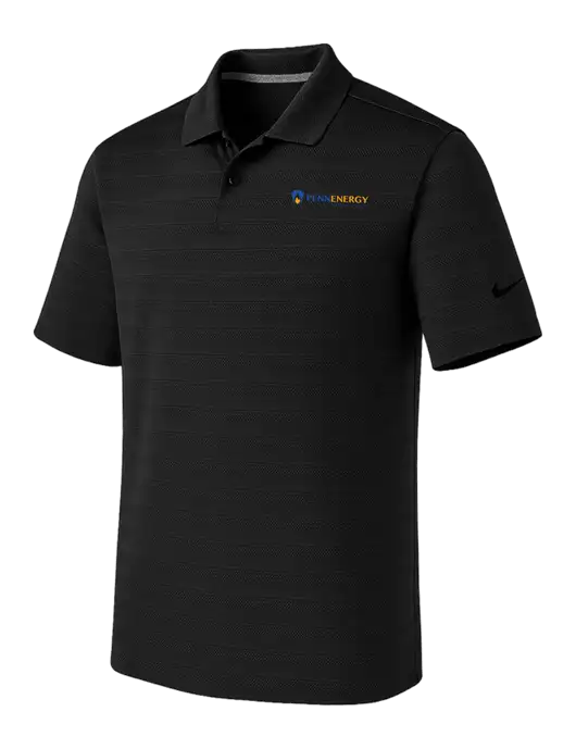 Nike Black Dri-FIT Vapor Jacquard Polo w/PennEnergy Logo