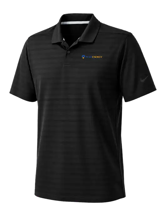 Nike Black Dri-FIT Vapor Jacquard Polo w/PennEnergy Logo