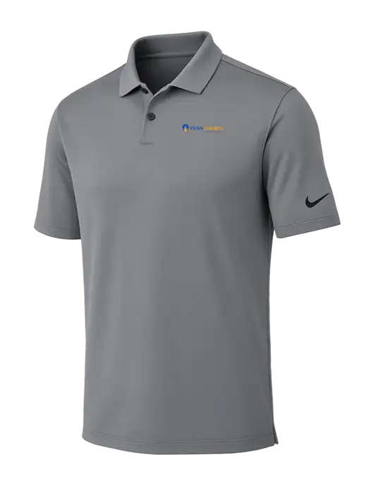 Nike Medium Grey Dri-FIT Vapor Polo w/PennEnergy Logo