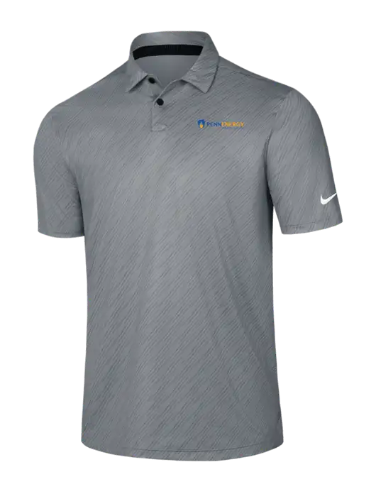 Nike Medium Grey Vapor Dash Polo w/PennEnergy Logo