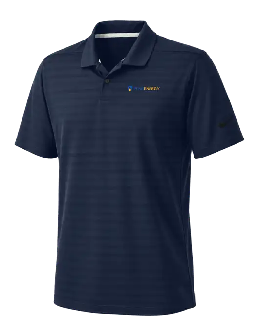 Nike Navy Dri-FIT Vapor Jacquard Polo w/PennEnergy Logo