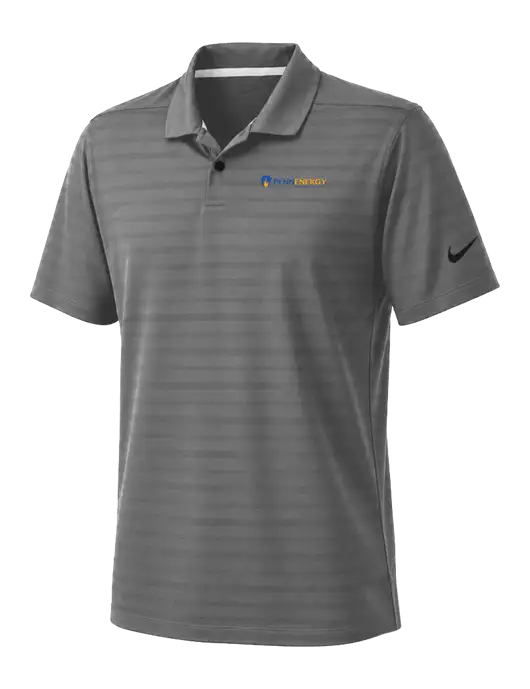 Nike Dark Medium Grey Dri-FIT Vapor Jacquard Polo w/PennEnergy Logo