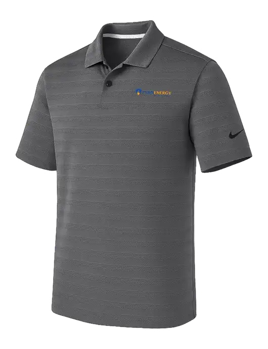 Nike Dark Medium Grey Dri-FIT Vapor Jacquard Polo w/PennEnergy Logo