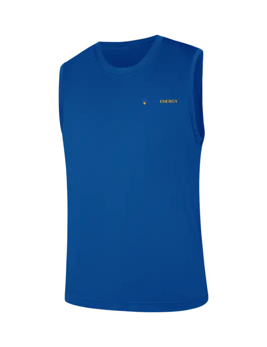 Sleeveless Royal PosiCharge Competitor Tee w/PennEnergy Logo